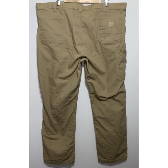 Carhartt Men's 46x32 Rugged Flex Relaxed Fit Canvas Work Pants - Picture 3 of 7